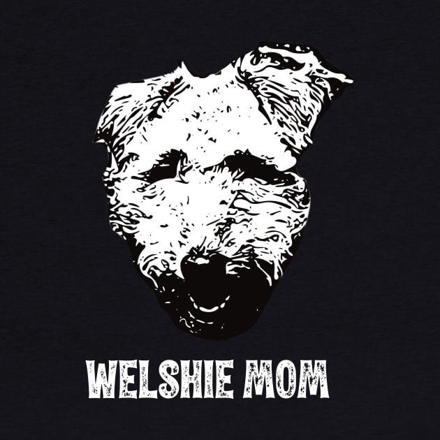 Welshie Mom Welsh Terrier Design by DoggyStyles